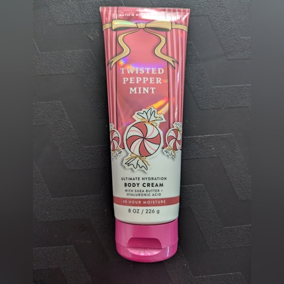 Peppermint Other - Twisted Peppermint Body Cream Bath And Body Works